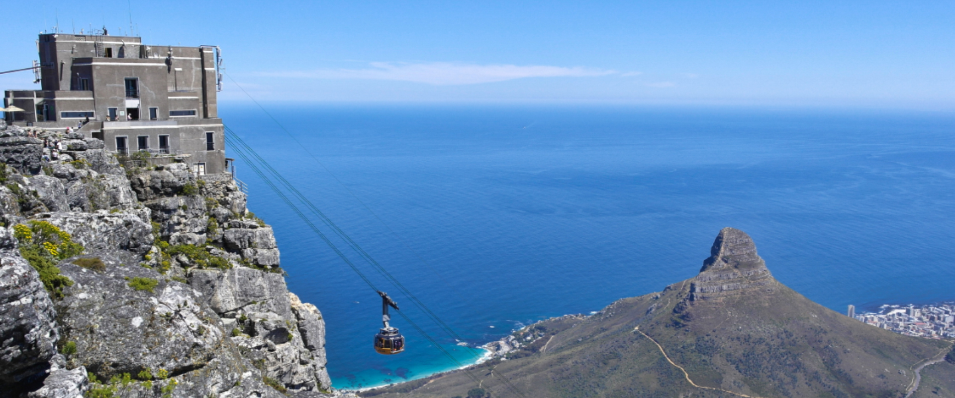 Aproveite as vistas deslumbrantes do topo da Table Mountain