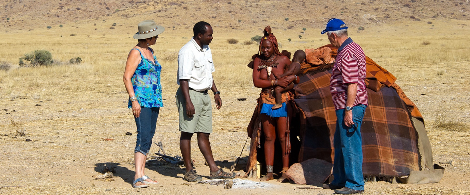 Envolva-se com o povo Himba