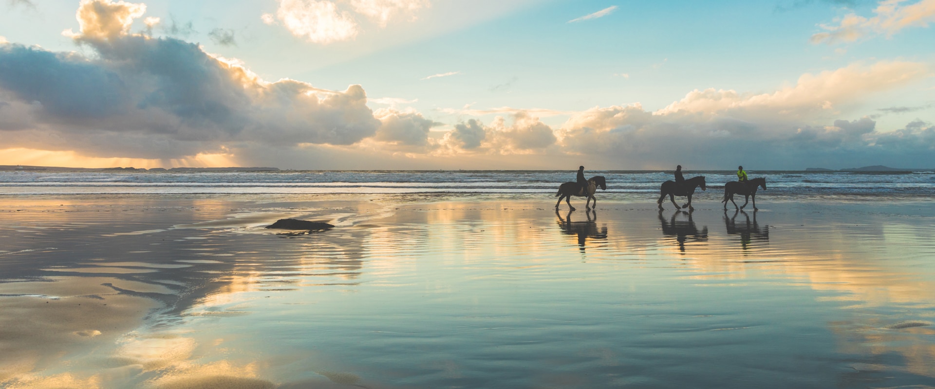 Equitação na magnífica praia de Noordhoek