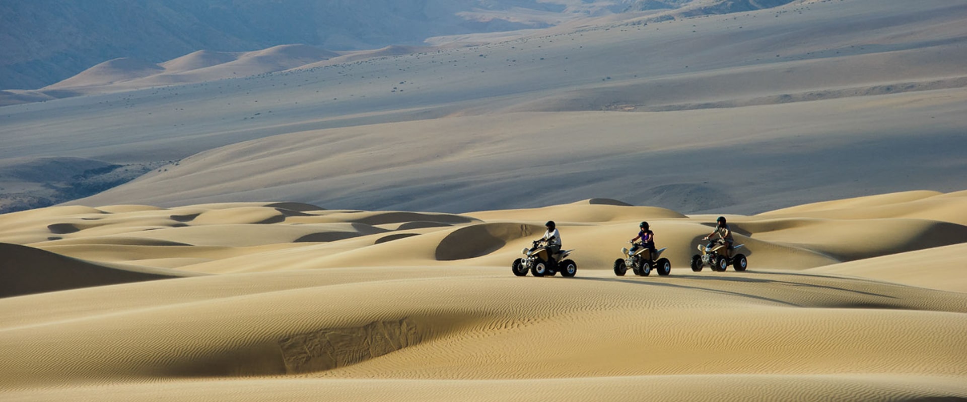 Andar de moto quad