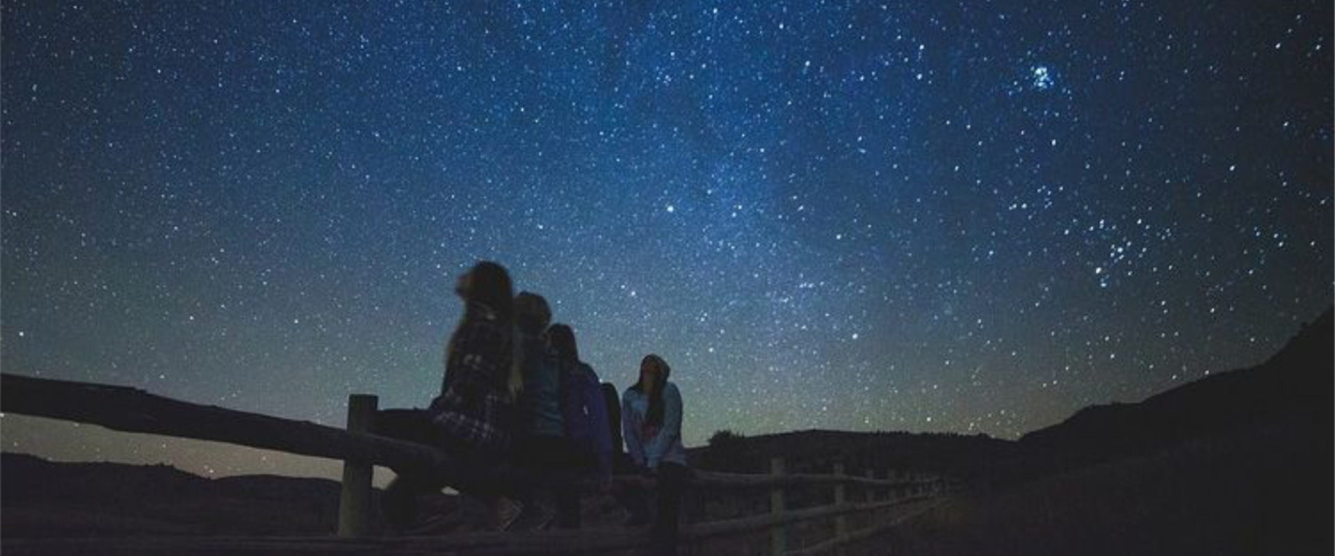 Perder-se em uma excursão guiada de observação de estrelas