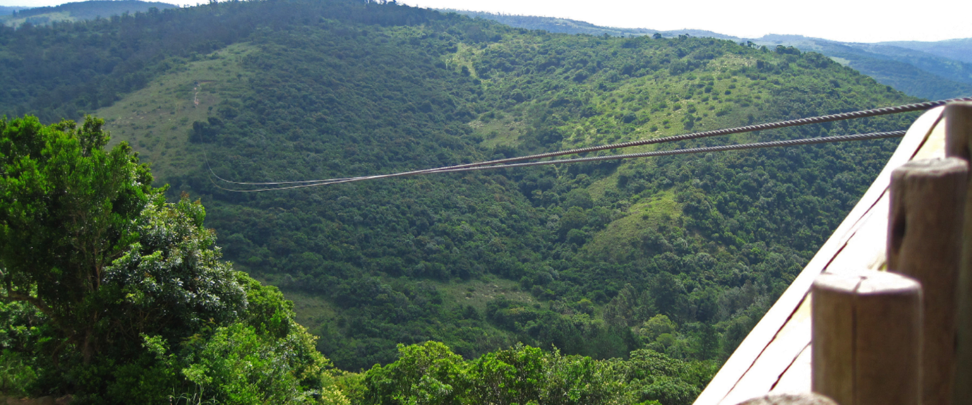 Zip Line a linha mais alta da África