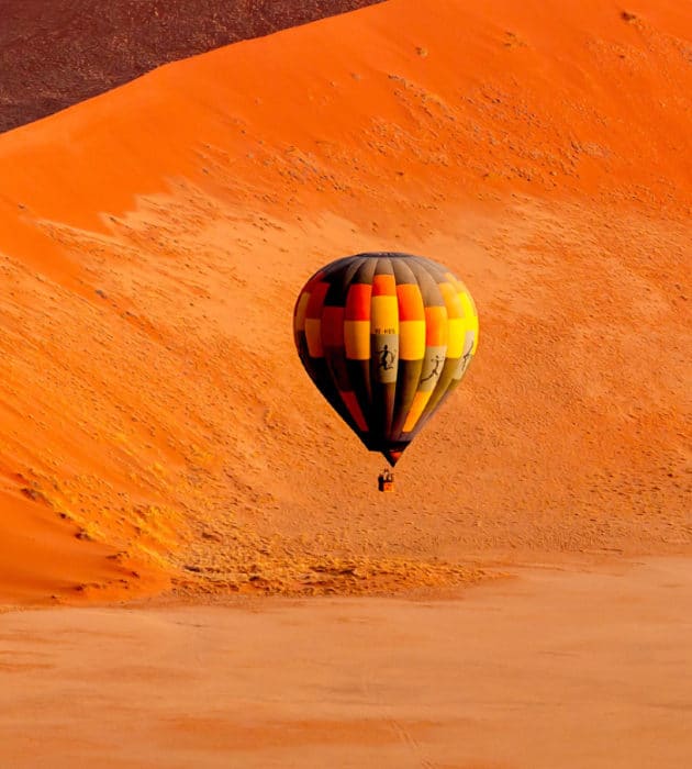 Balonismo de Ar Quente O Namib 10