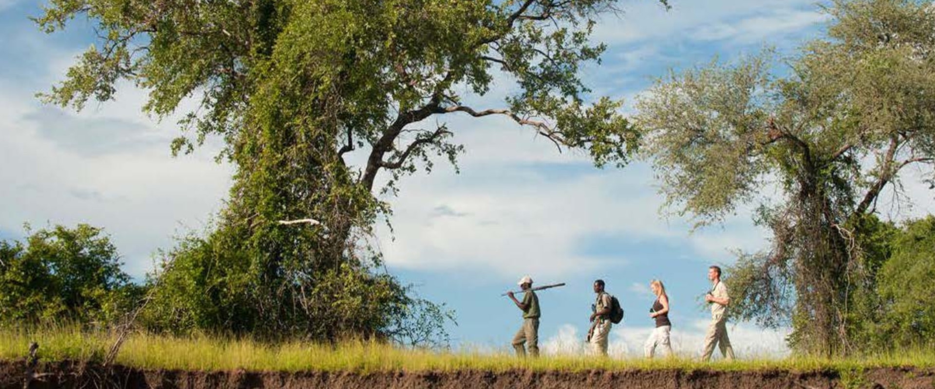 Safaris caminhando em seu próprio ritmo de lazer