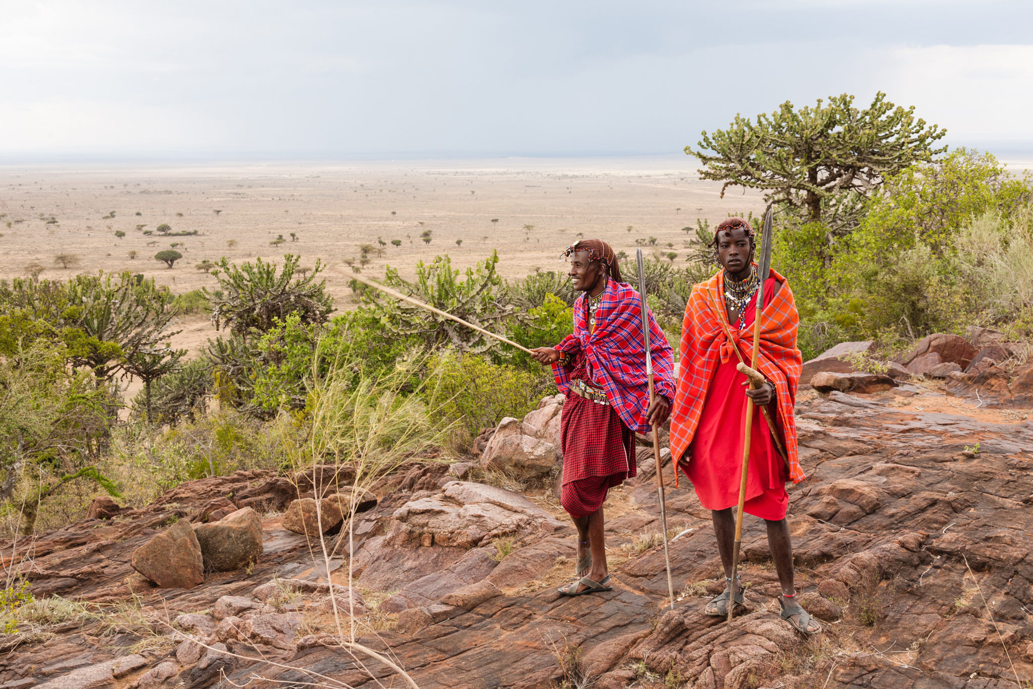 Maasai warriors